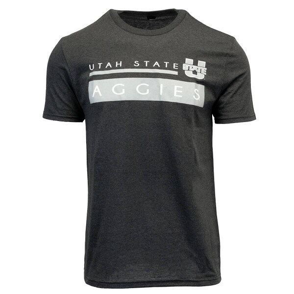 utah state aggies tshirt charcoal